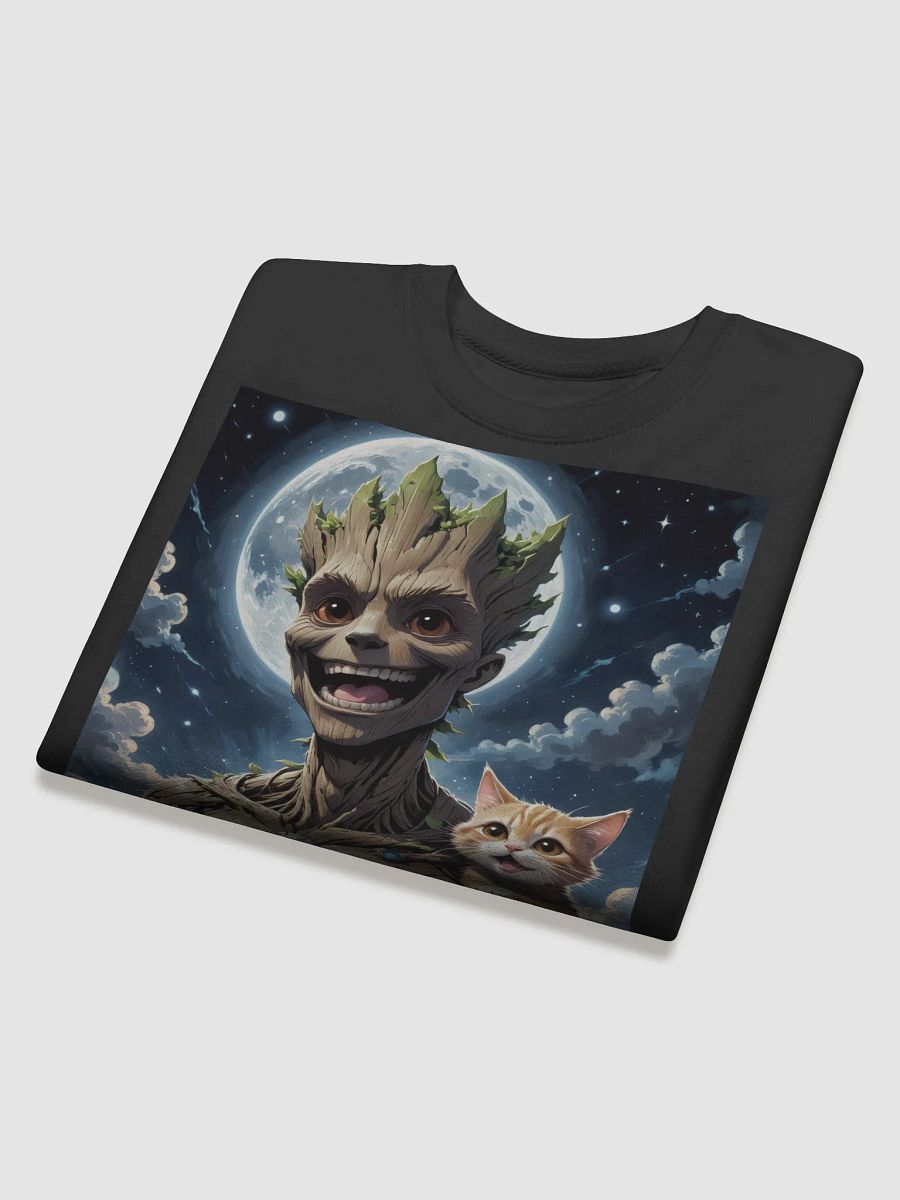 Groot and His Cat Sweat Shirt product image (4)