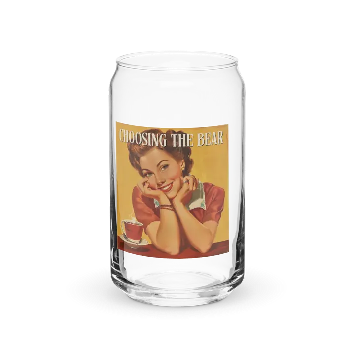 Choosing The Bear 2 Can-Shaped Glass product image (1)