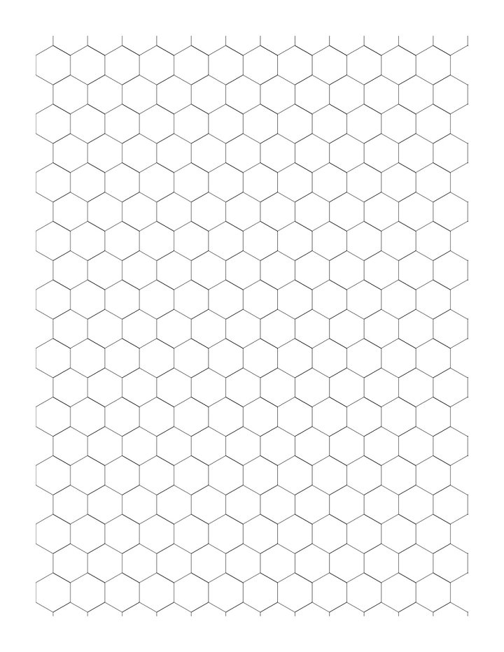 Hexagon Paper Notebook:Hex Notebook for drawing organic chemistry structures product image (2)