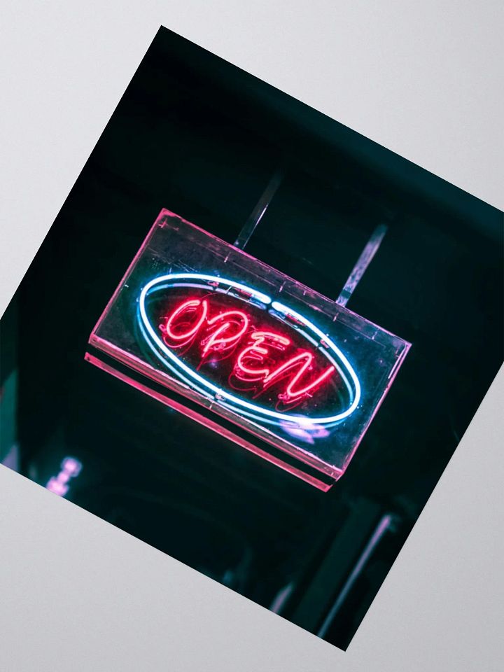 Neon Evening Sticker product image (2)