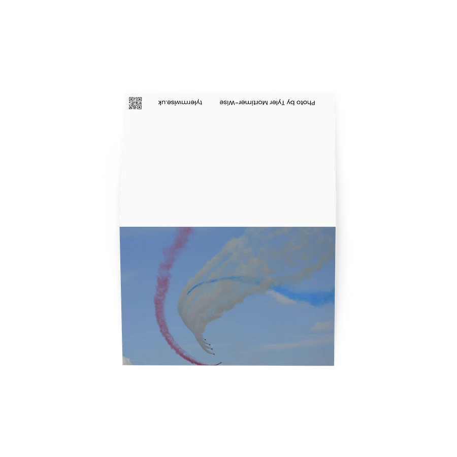 Red Arrows Twisting (Greeting Card) product image (7)