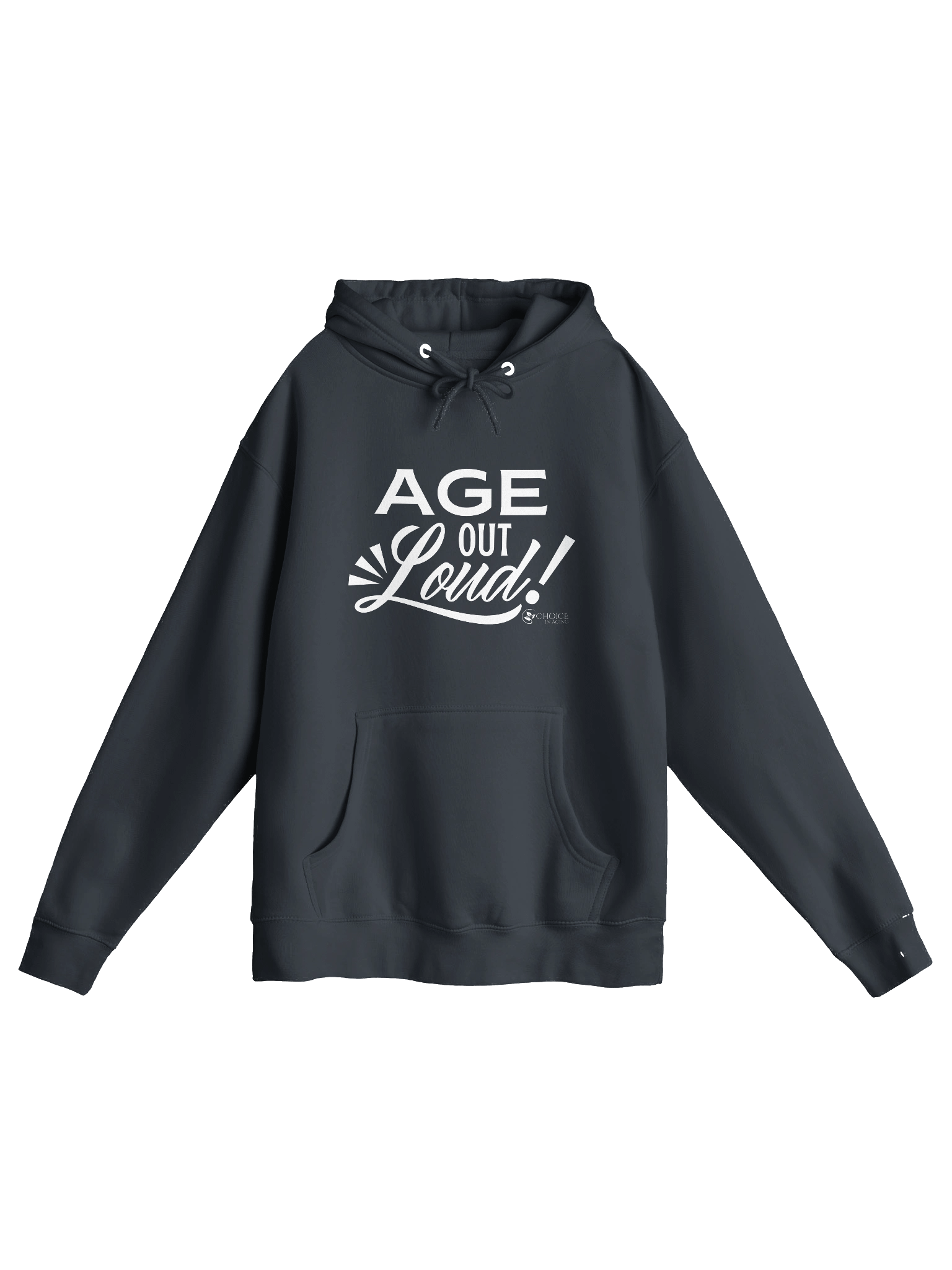 Premium Pullover Hoodie by Lane Seven - "Age Out Loud" product image (7)