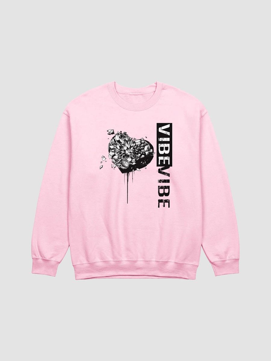 Vibe Stone Heart Crewneck Sweatshirt product image (2)