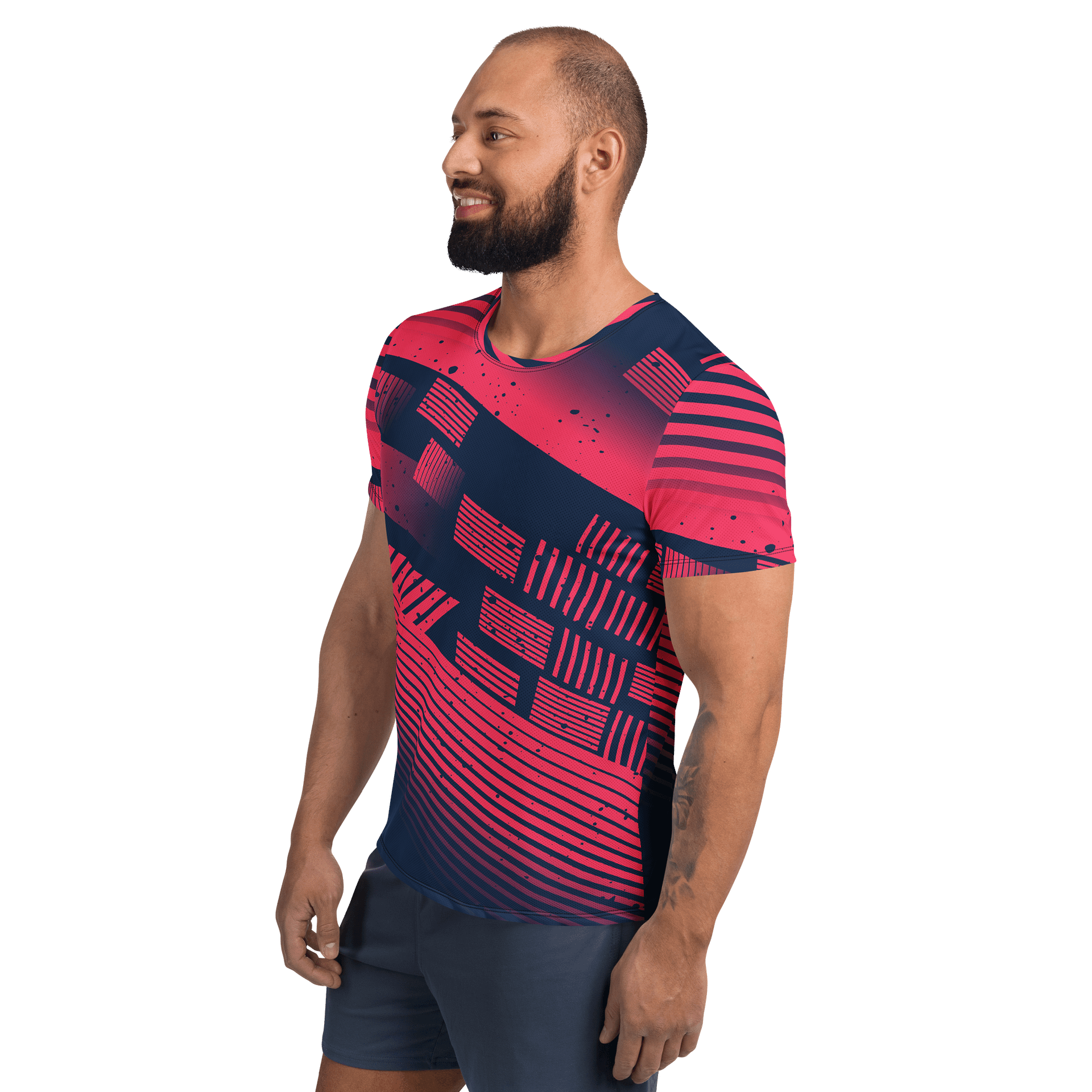 Red Stripes | Men´s Athletic T-Shirt product image (6)