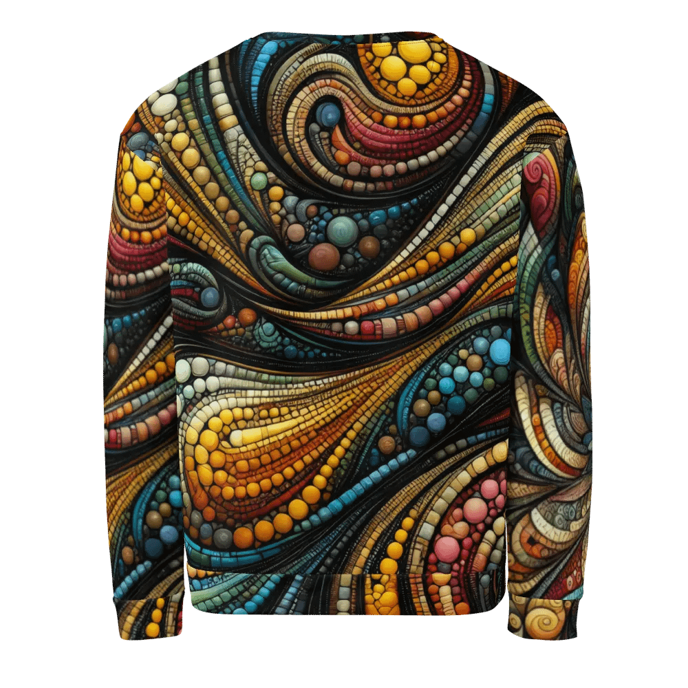 Colorful Patterns - All-Over Unisex Sweatshirt #9 product image (2)