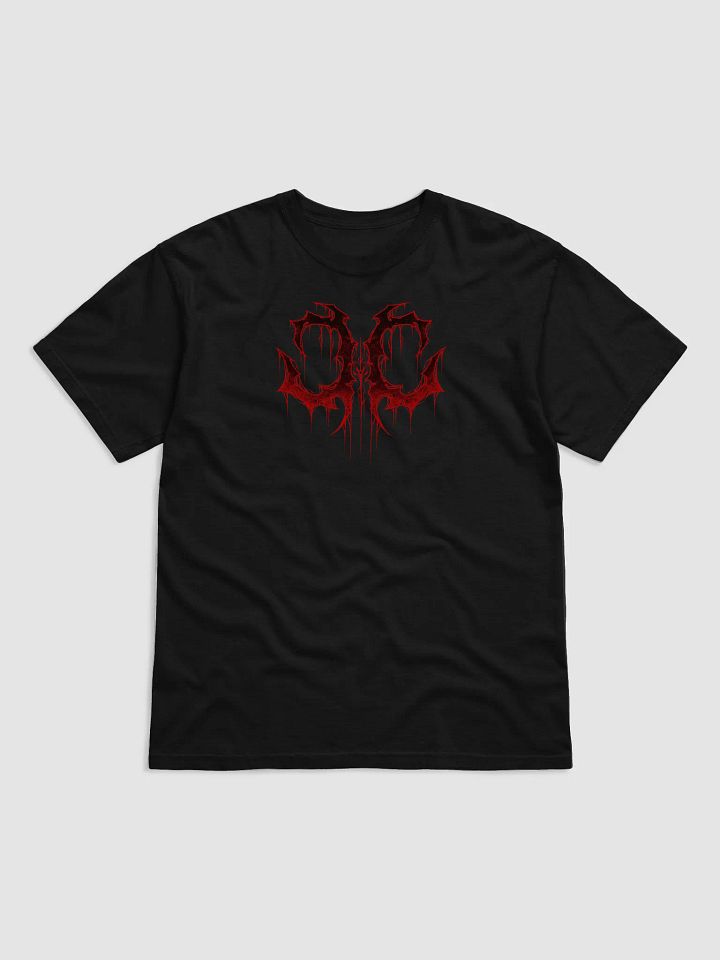 Charm City Paranormal Metal Logo Tee (Red) product image (1)