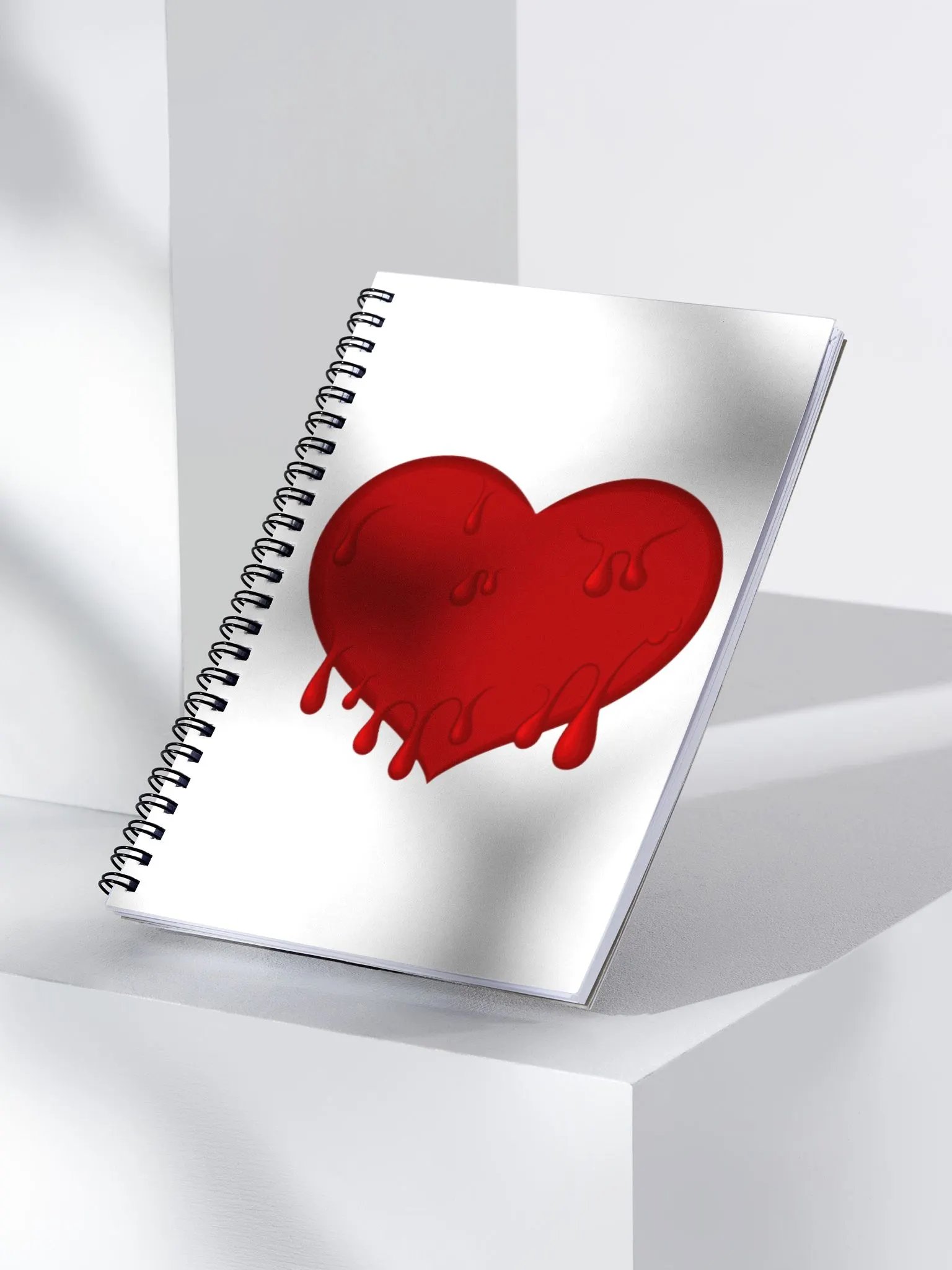 Bloody Heart Spiral Bound Notebook product image (3)