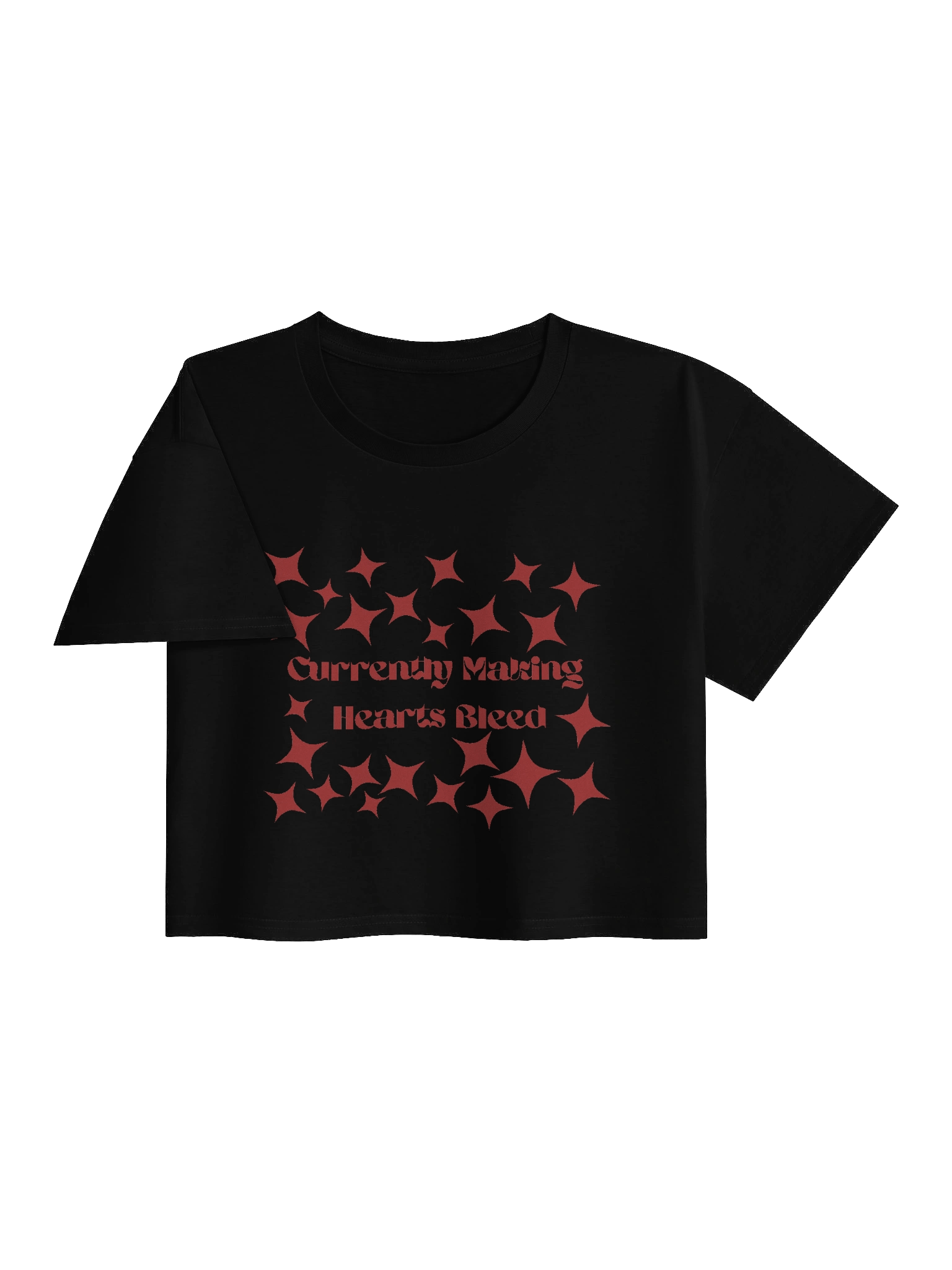 Currently Making Hearts Bleed Women's Crop Top product image (3)