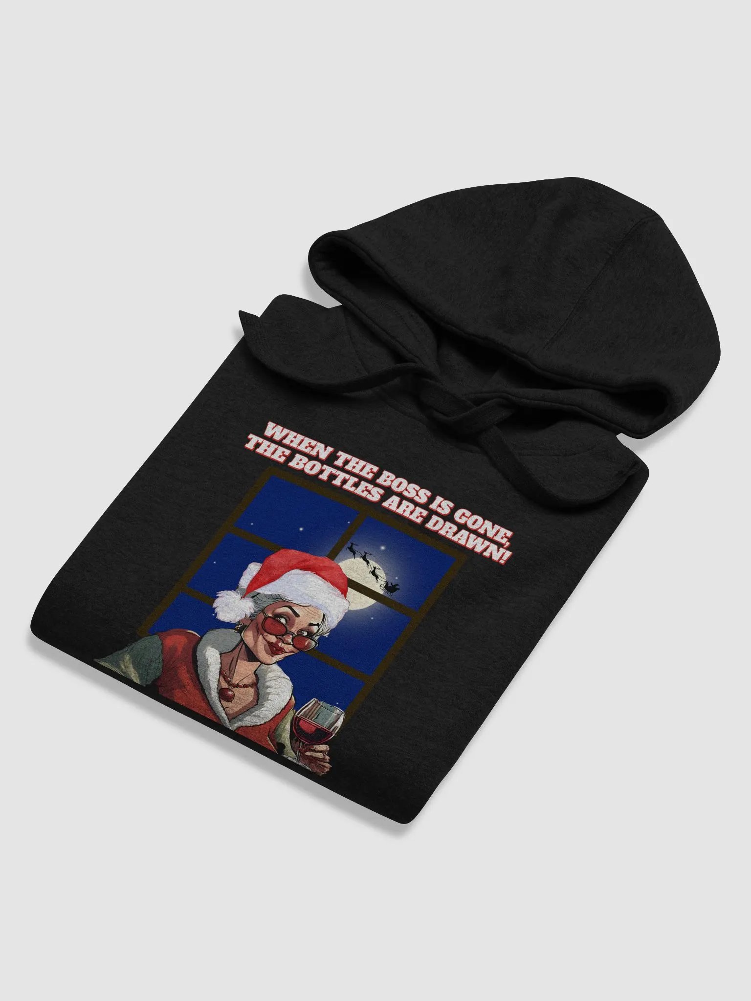 When The Boss Is Gone, The Bottles Are Drawn! Hoodie product image (31)