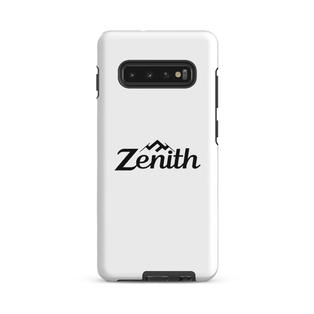 White Zenith Design Tough Case for Samsung Galaxy S10-S25 - Wireless Charging Compatible product image (4)