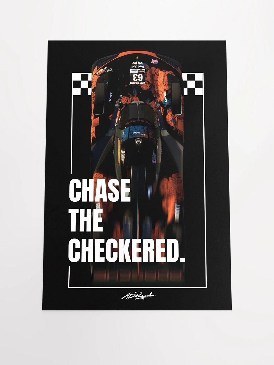 Chase the Checkered Poster product image (1)