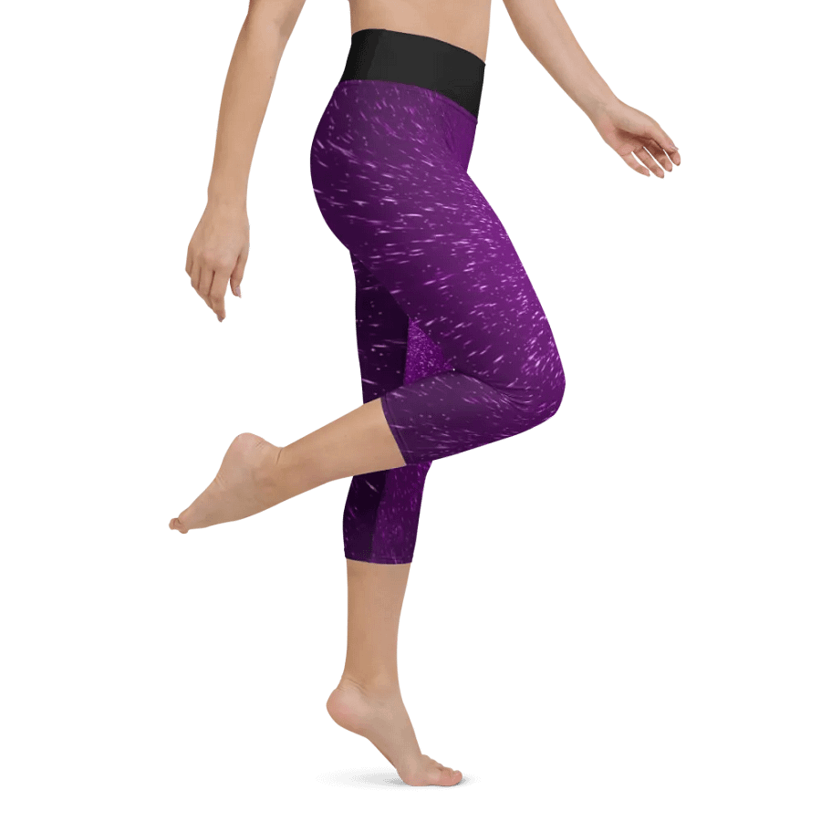 Radiant Burst Yoga Capri Leggings product image (3)