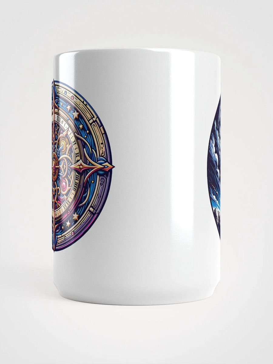 Arcane Clock and Mage Tower Coffee Mug – Sip the Magic 🕰️✨ product image (6)