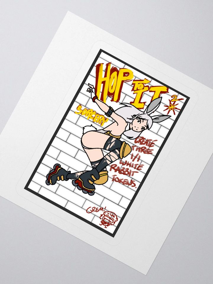 Hop To It Wanderer Sticker product image (2)