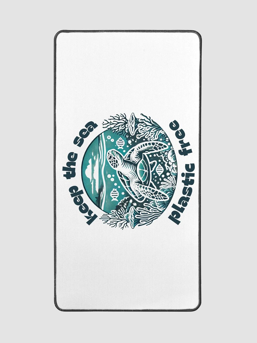 keep the sea plastic free Desk Mat product image (2)