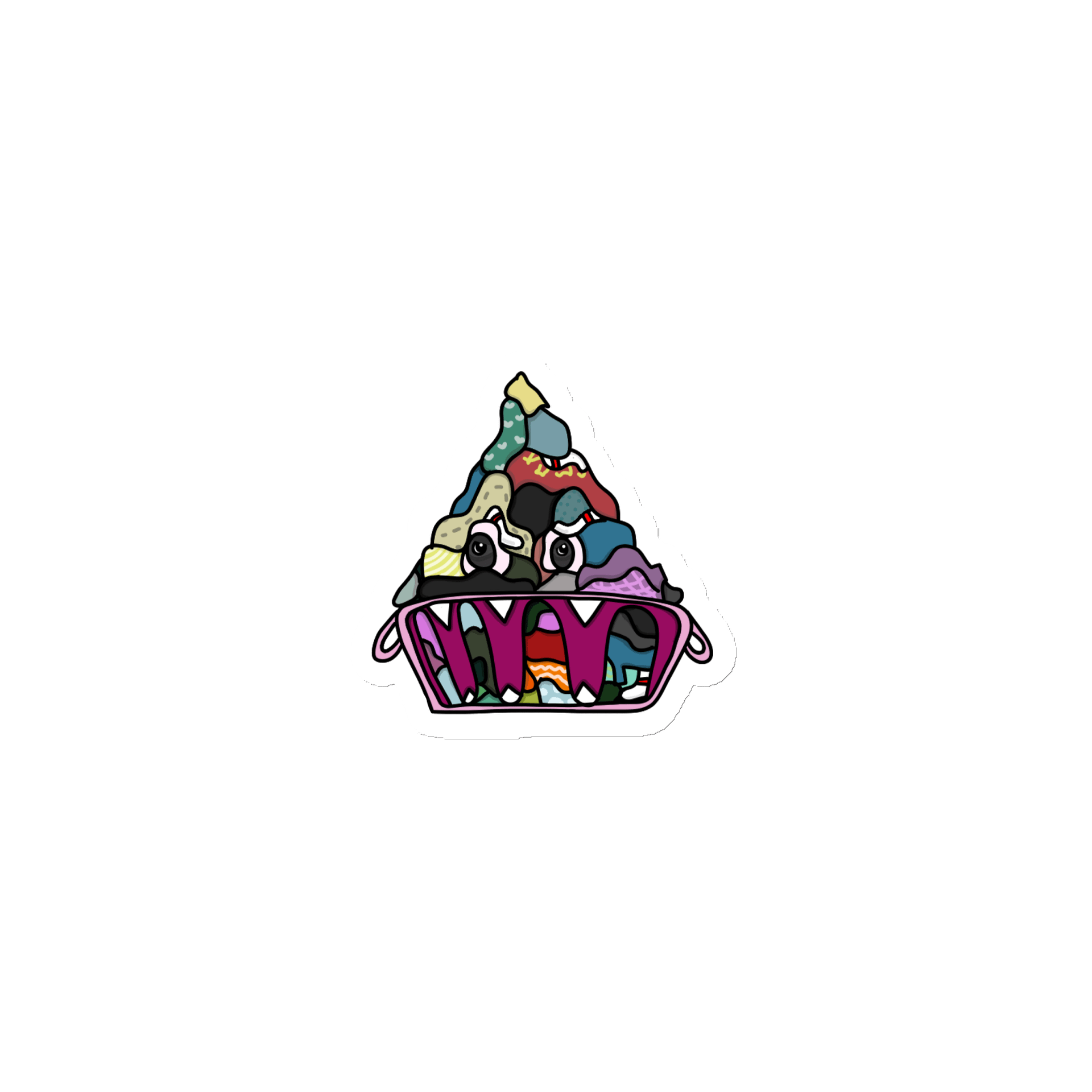 Laundry Monster Magnet product image (1)