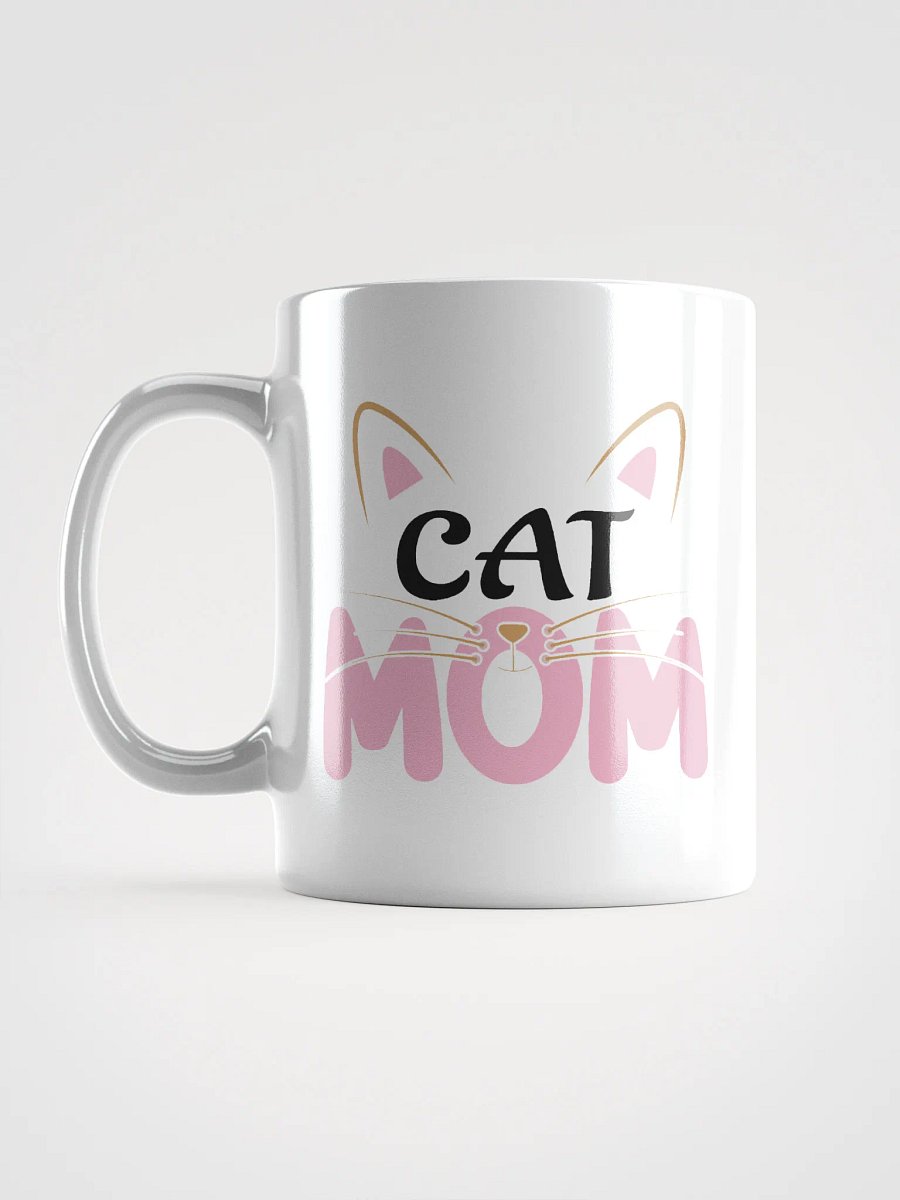 Cat Mom White Mug product image (17)