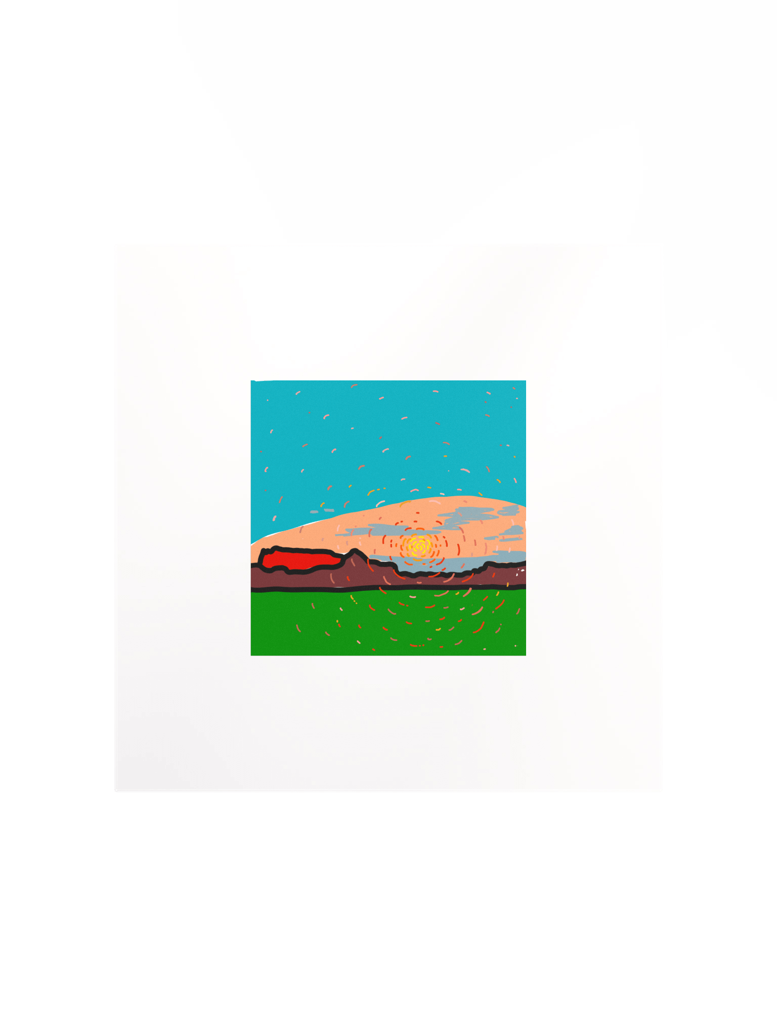 Jeju Island Art Poster - Ilchul product image (1)