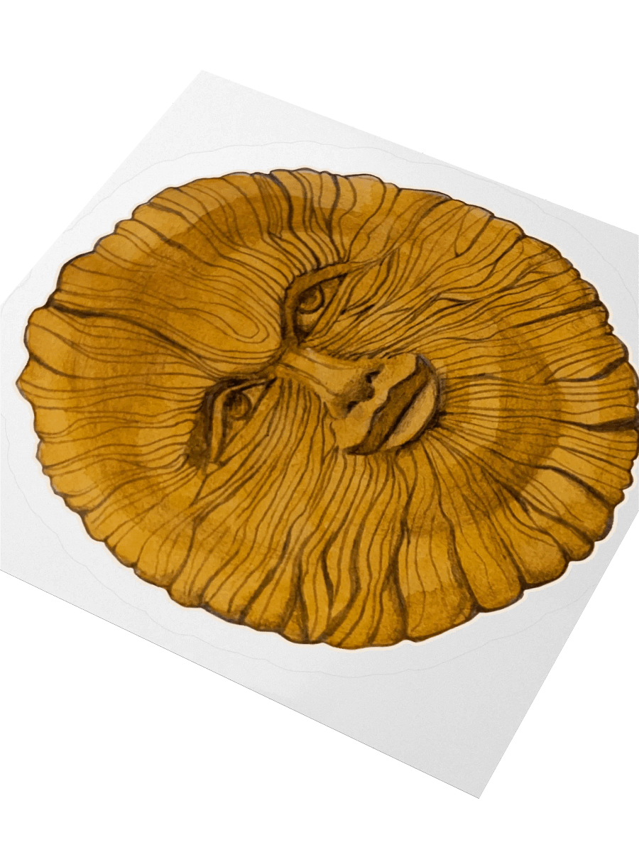 Green Man sticker product image (3)