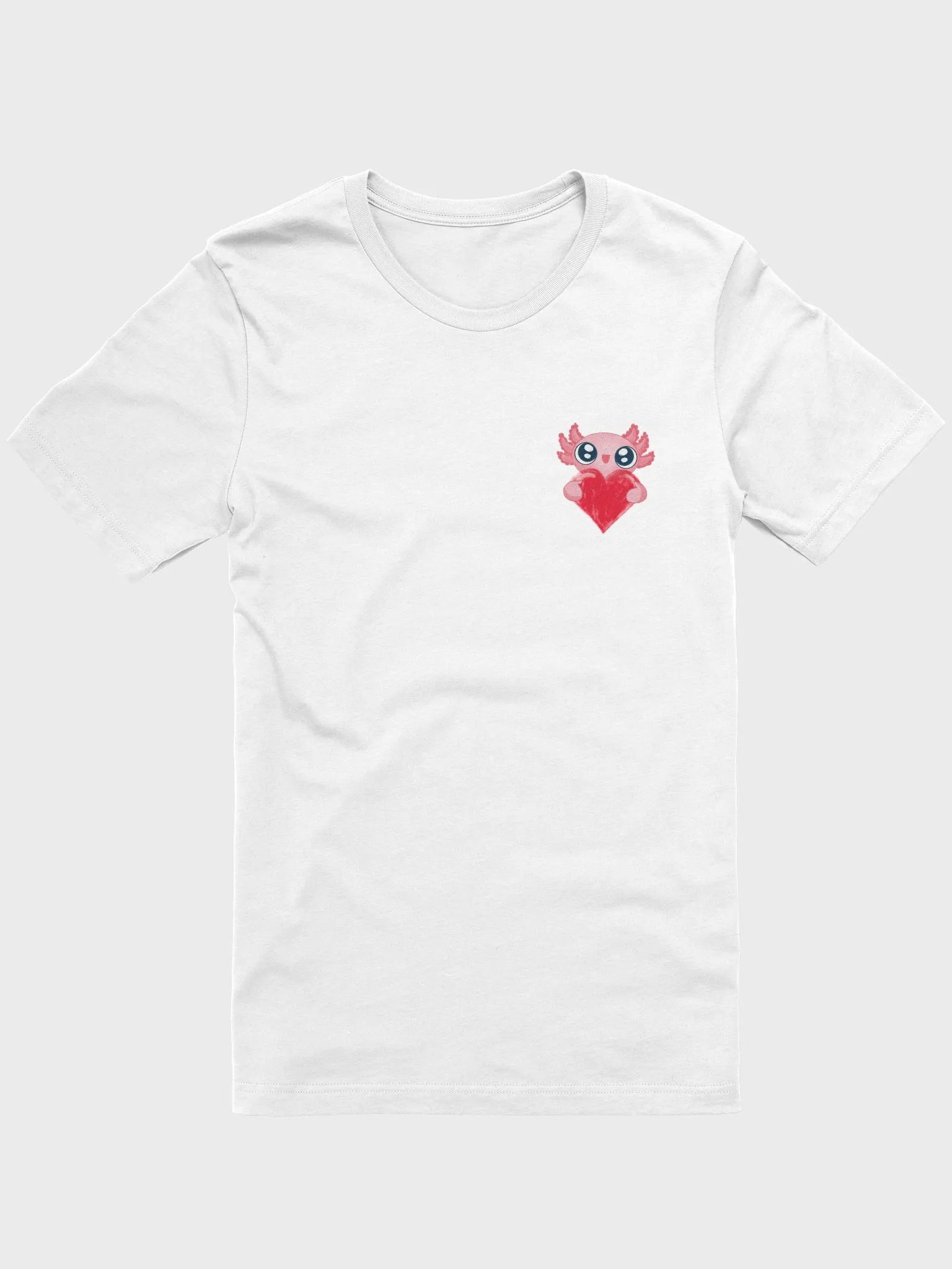 axolotl love tshirt product image (4)