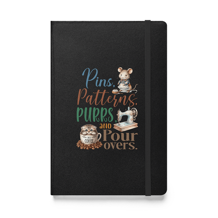 Whimsical Pins Patterns Purrs Journal product image (1)
