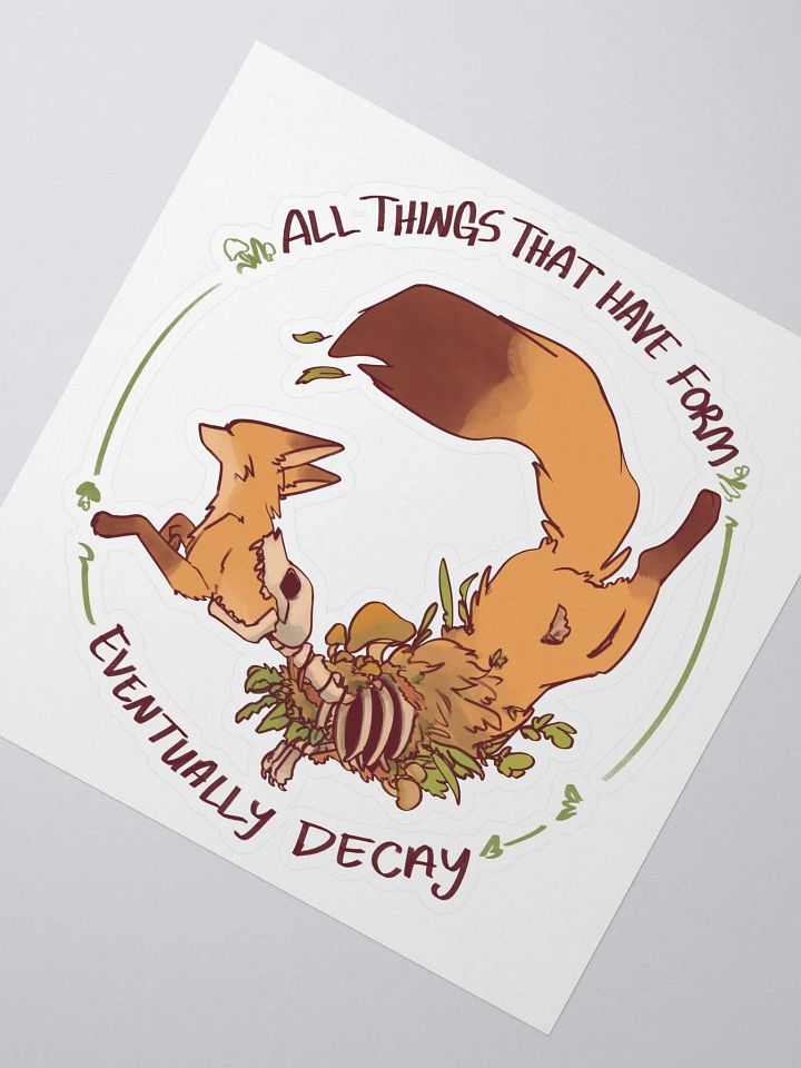 All Things Decay Sticker product image (2)