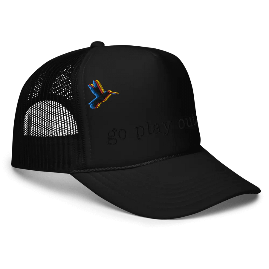 Play Outside Embroidered Trucker Hat product image (3)