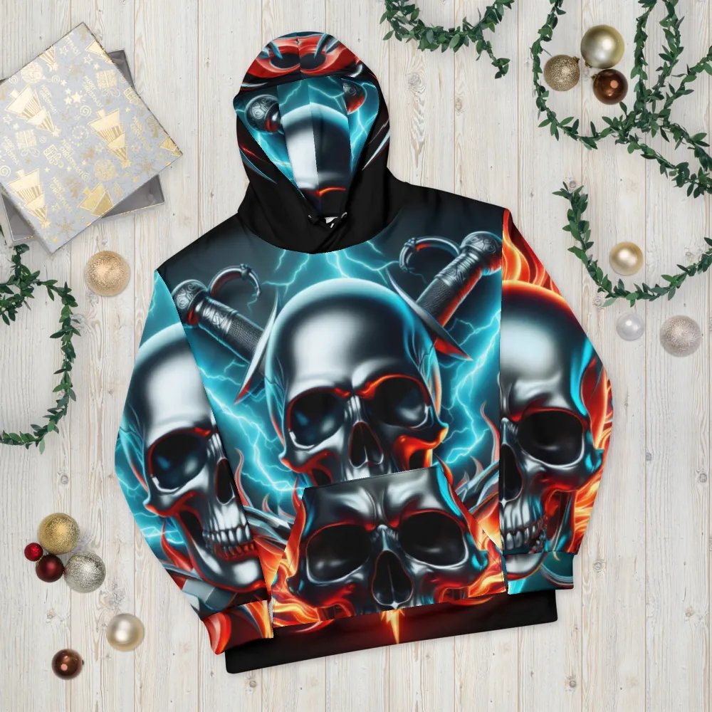 Power Surge - Unisex Skull Hoodie #36 product image (10)