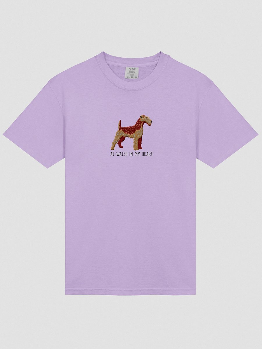 Al-Wales in My Heart T-Shirt(Embroidered) of a Fox Terrier(Red & Tan) product image (43)