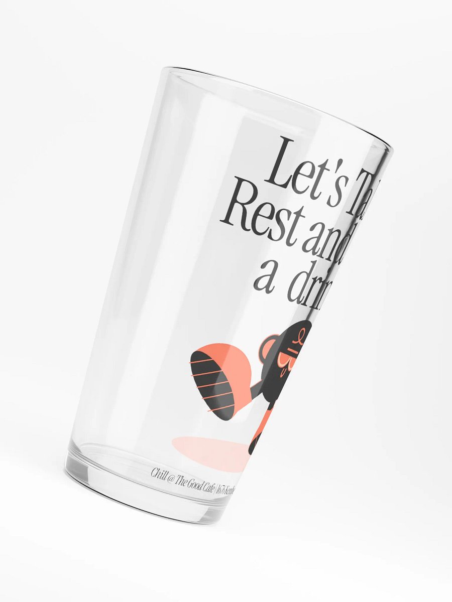 Rest & Refresh Shaker Pint Glass product image (6)