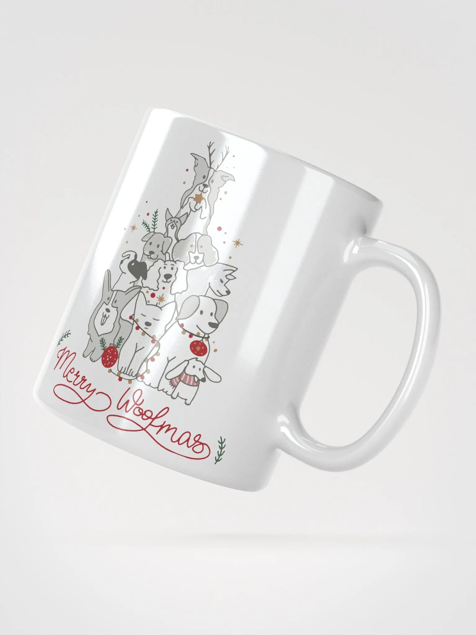 »Merry Woofmas« Christmas Mug product image (4)