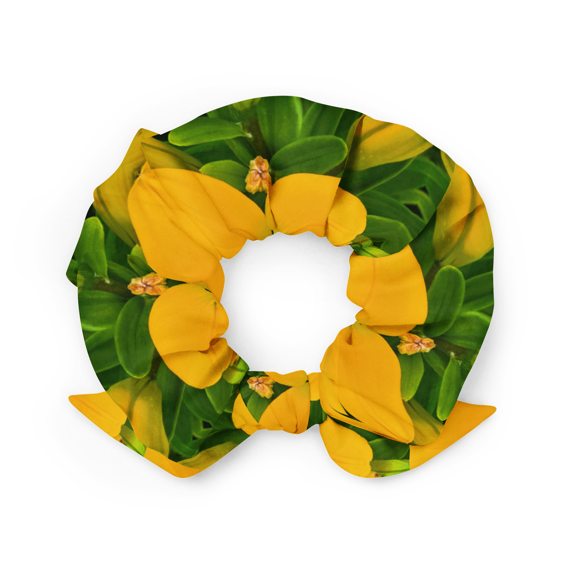 Yellow Blooms Scrunchie product image (2)