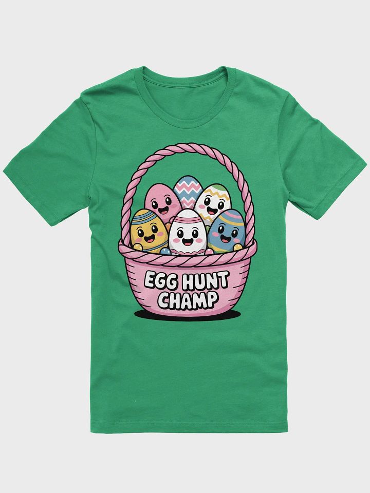 Egg Hunt Champ Cartoon T-Shirt product image (3)
