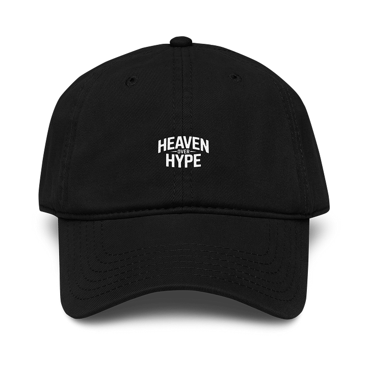 Heaven Over Hype Garment-Washed Baseball Cap product image (1)