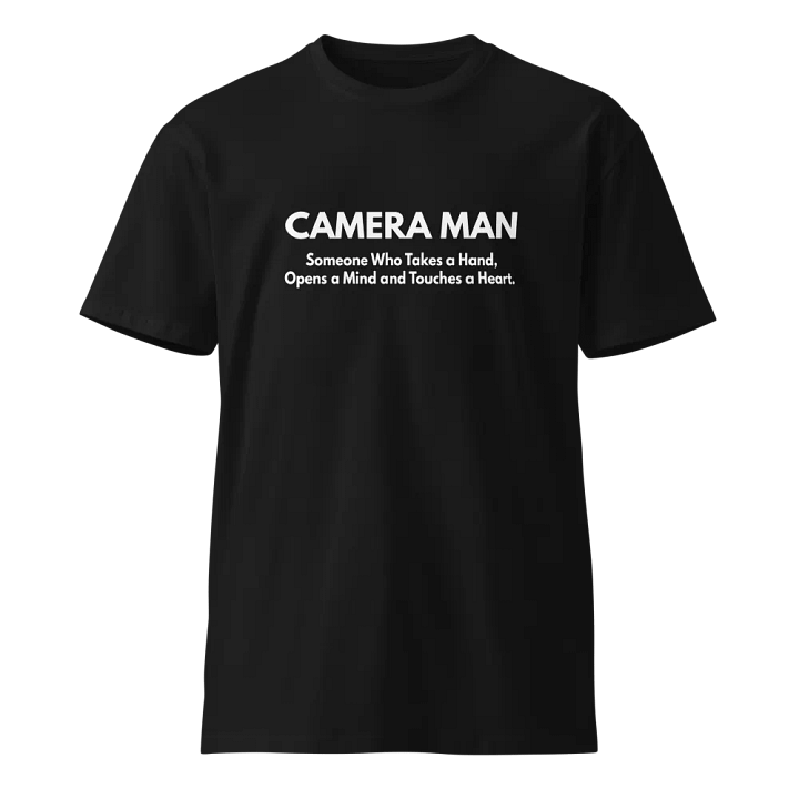 Camera Man Funny Unisex Premium T-Shirt product image (1)
