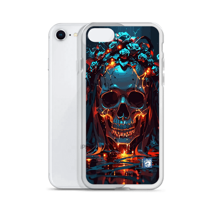 Luminous Dark Skull iPhone Case product image (2)