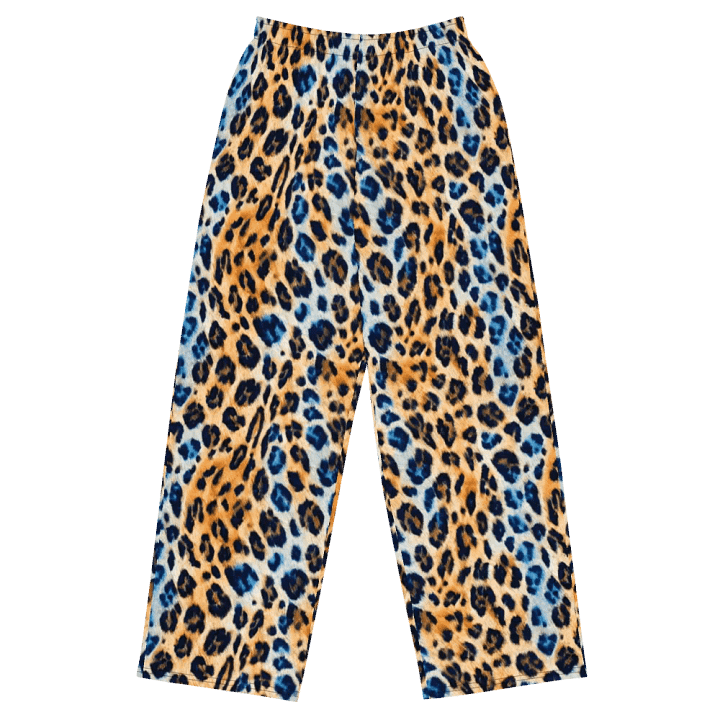 Blue Brown Leopard Pants product image (1)
