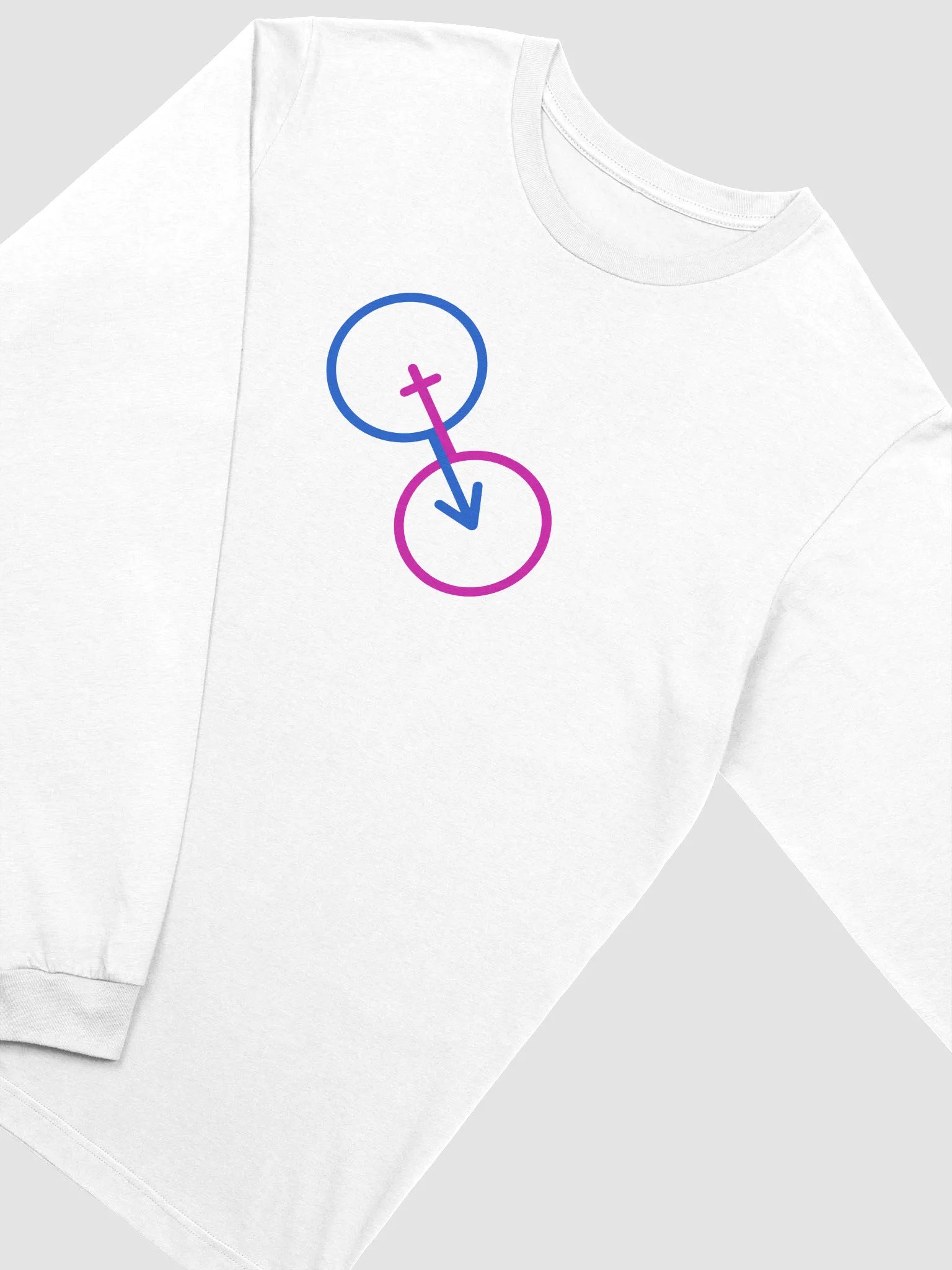 Interlinked Male & Female Long Sleeve Tee product image (3)