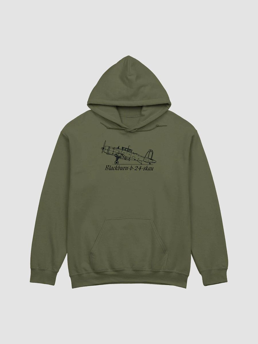 Blackburn b 24 skau Aircraft. Shadowed Comfort Hoodie product image (1)