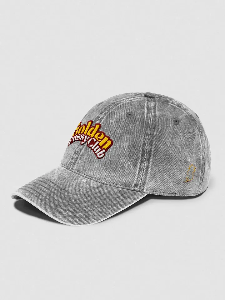 GOLDEN PUSSY CLUB vintage wash dad hat product image (1)