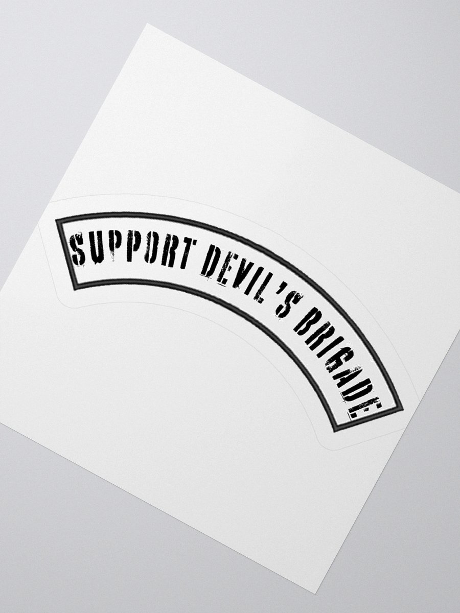 Devil's Brigade Support Rocker Sticker product image (4)
