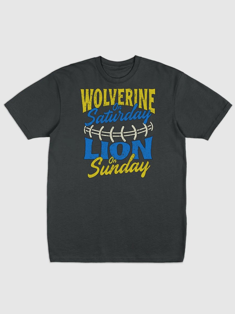 Vintage Wolverine On Saturday Lion On Sunday product image (1)