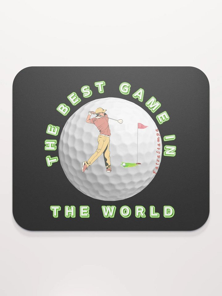 Swing into Action Golf Mouse Pad product image (2)