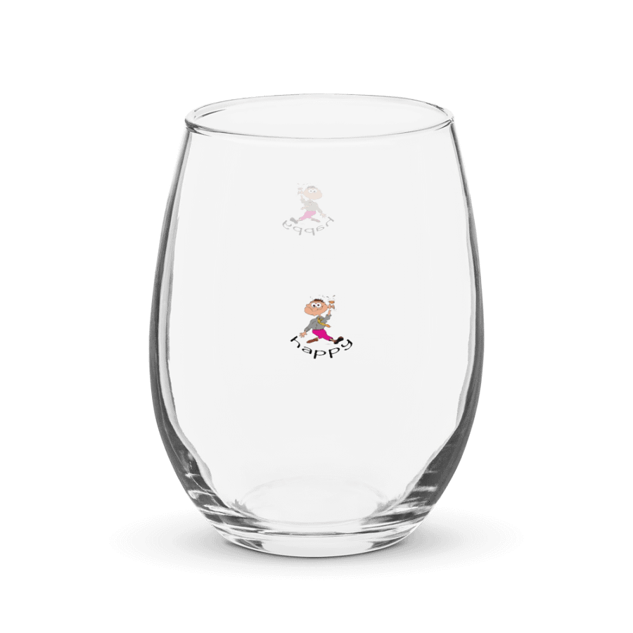 Pixel Party Stemless Wine Glass product image (4)