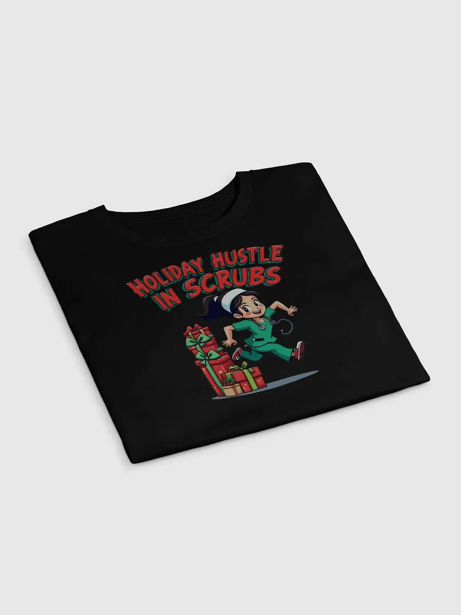 Cheerful Holiday Hustle Scrubs Crop Top product image (20)