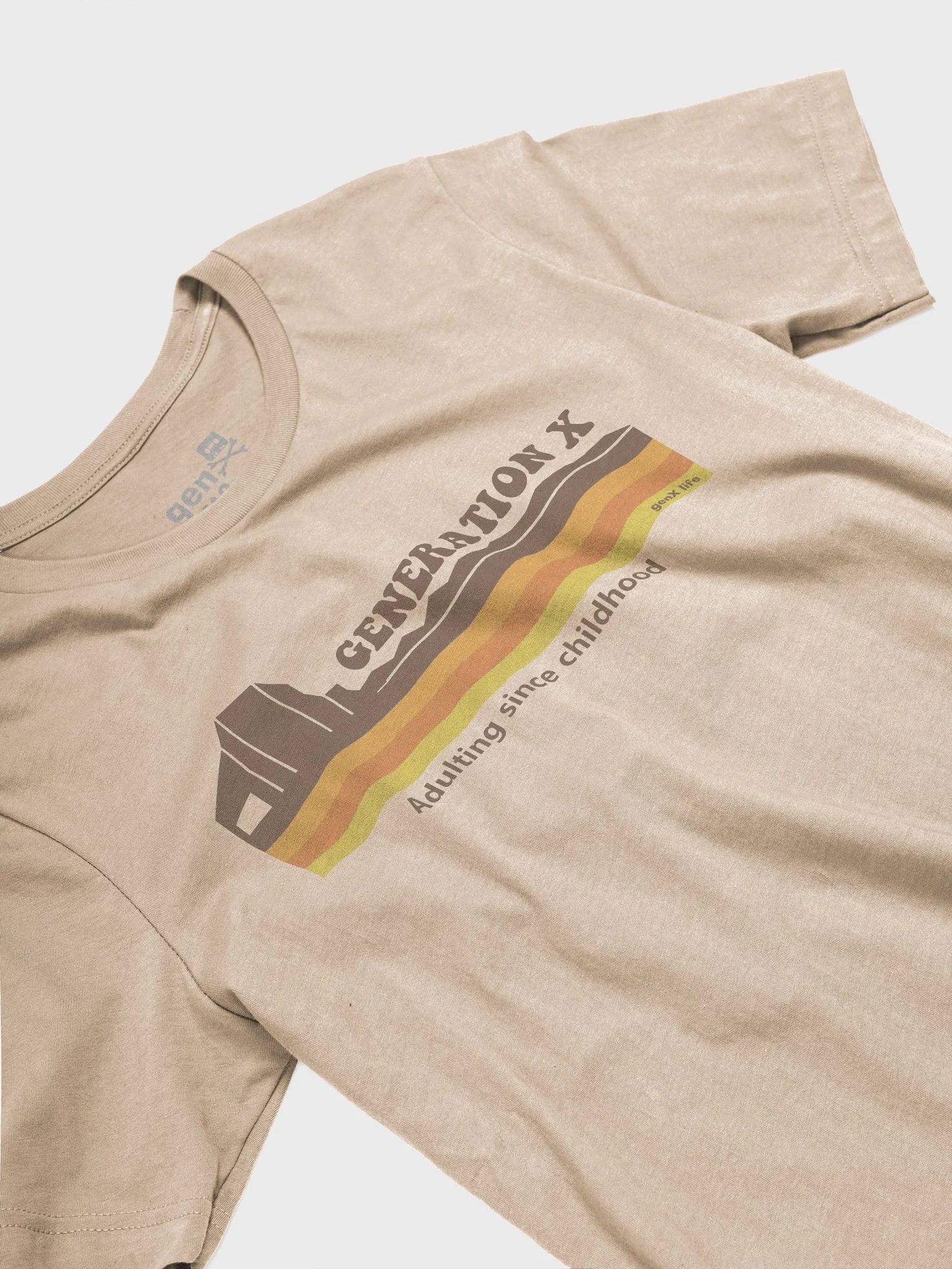 Adulting Since Childhood Retro Tshirt product image (43)