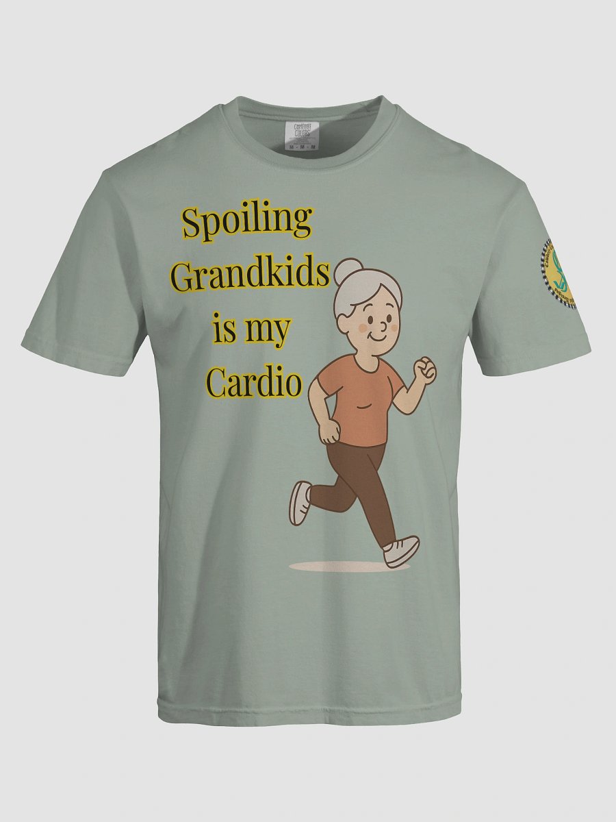Spoiling Grandkids is my Cardio (Female) Comfort Colors Garment-Dyed Heavyweight T-Shirt Colors (4) product image (17)