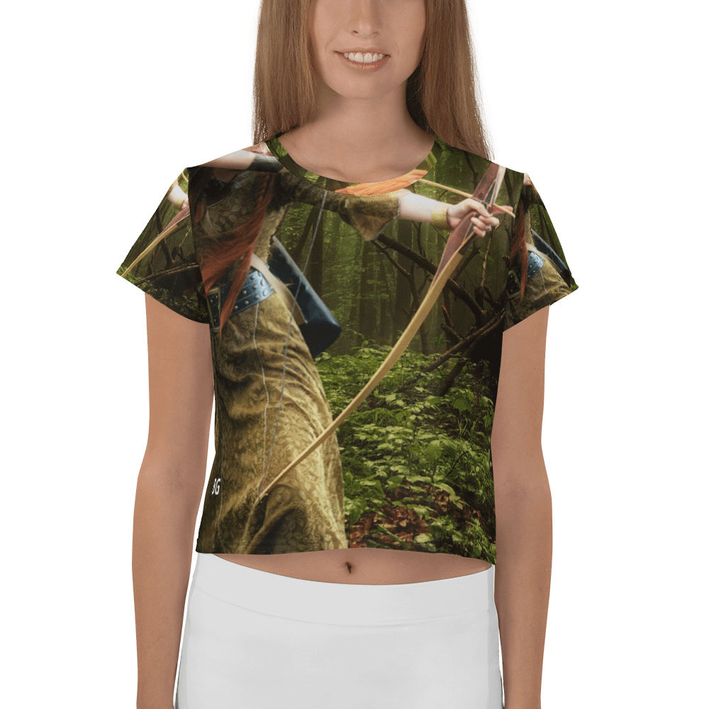 'Elven Stories - Rainhill' All-Over Crop Tee product image (1)