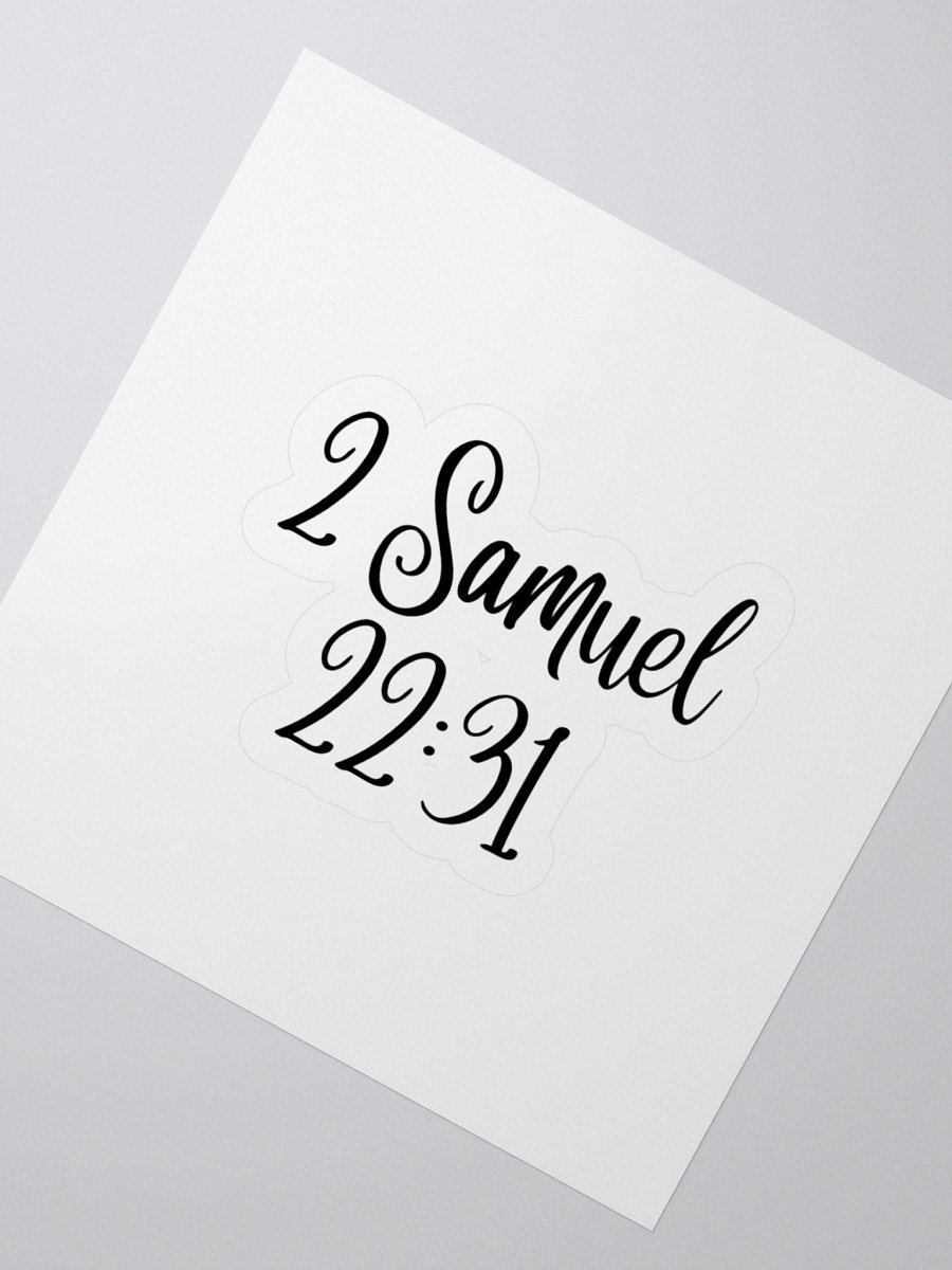 2 Samuel 22:31 product image (6)