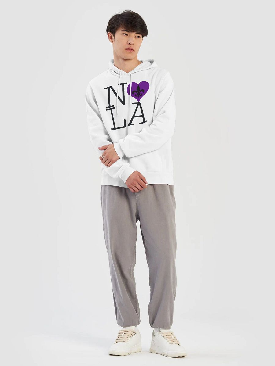 I LOVE NOLA **SUPERSOFT BIGSHOT HOODIE** (PURPLE HEART) product image (25)